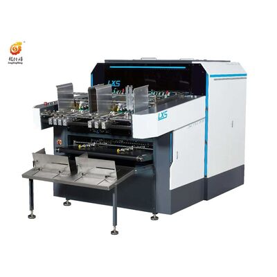 LS-G9 Automatic Intelligent Paper Grooving Machine - 12 Slots, 15-45 m/min, 60-180 pcs/min, Max L1020xW600mm