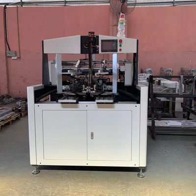 Κιβώτιο μηχανών L1650mm κιβωτίων δώρων συγκόλλησης γωνίας αυτόματο άκαμπτο πλήρως που κάνει τη γραμμή